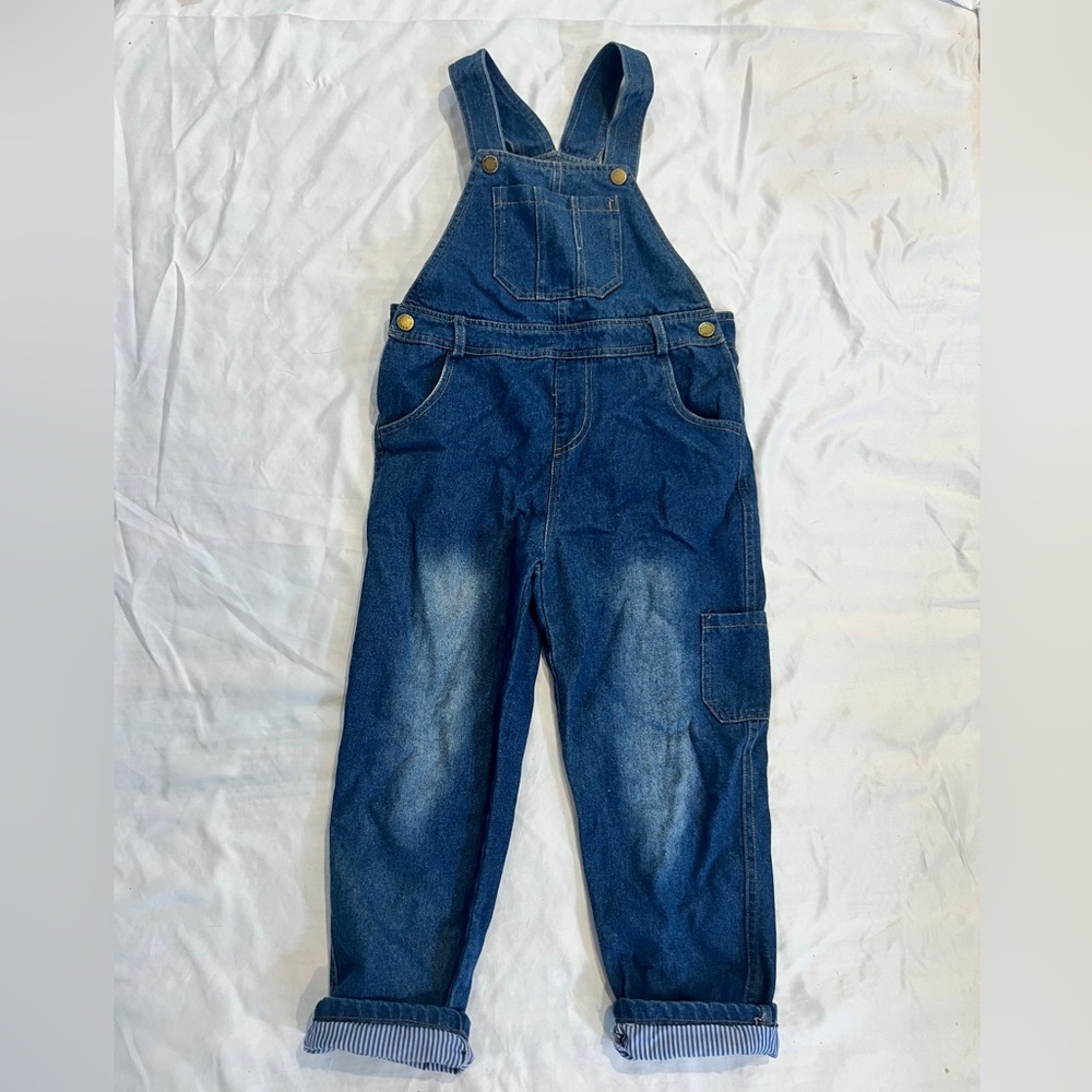 Blue Denim Overalls
